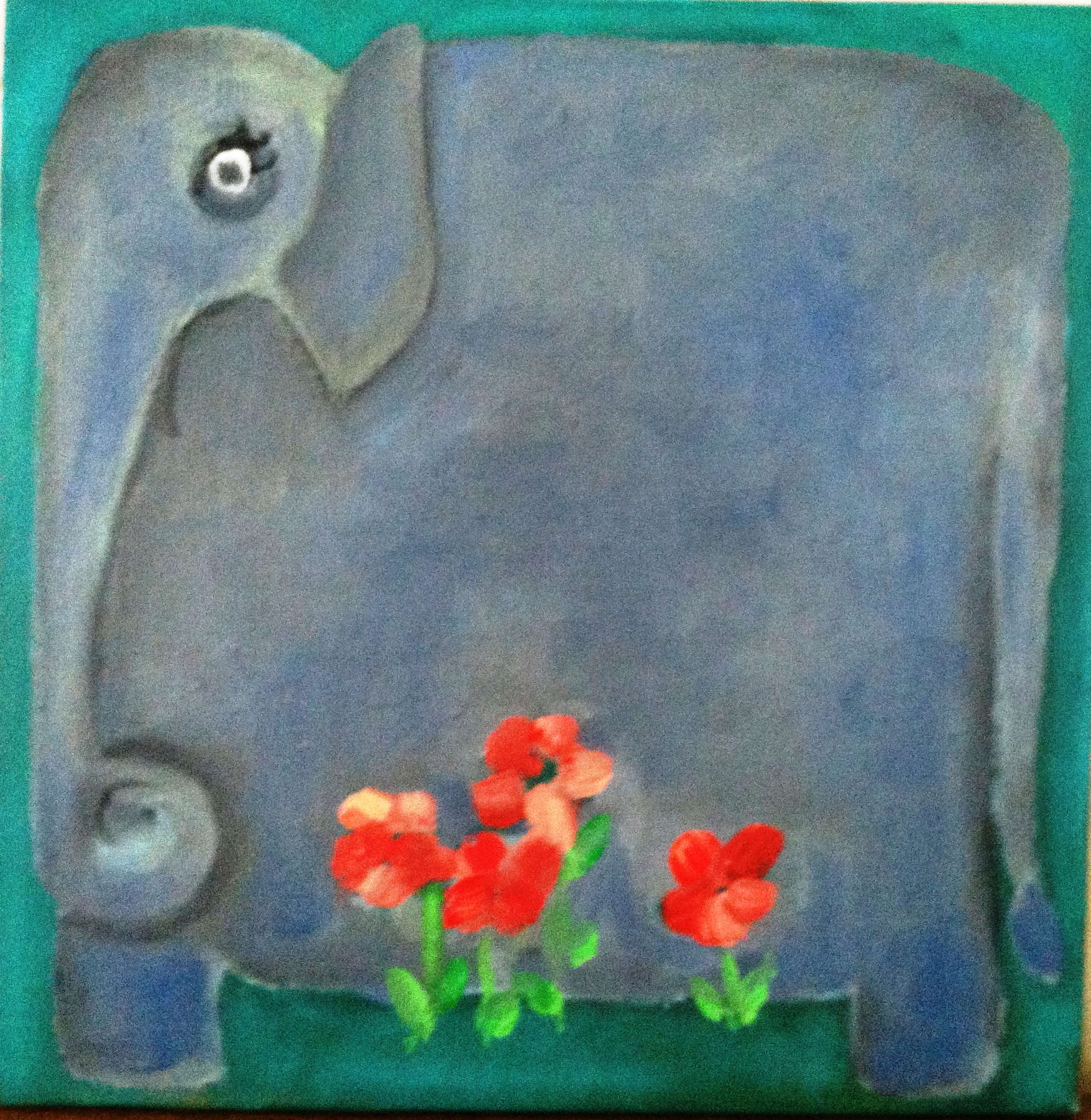 Elephant in Posy Patch