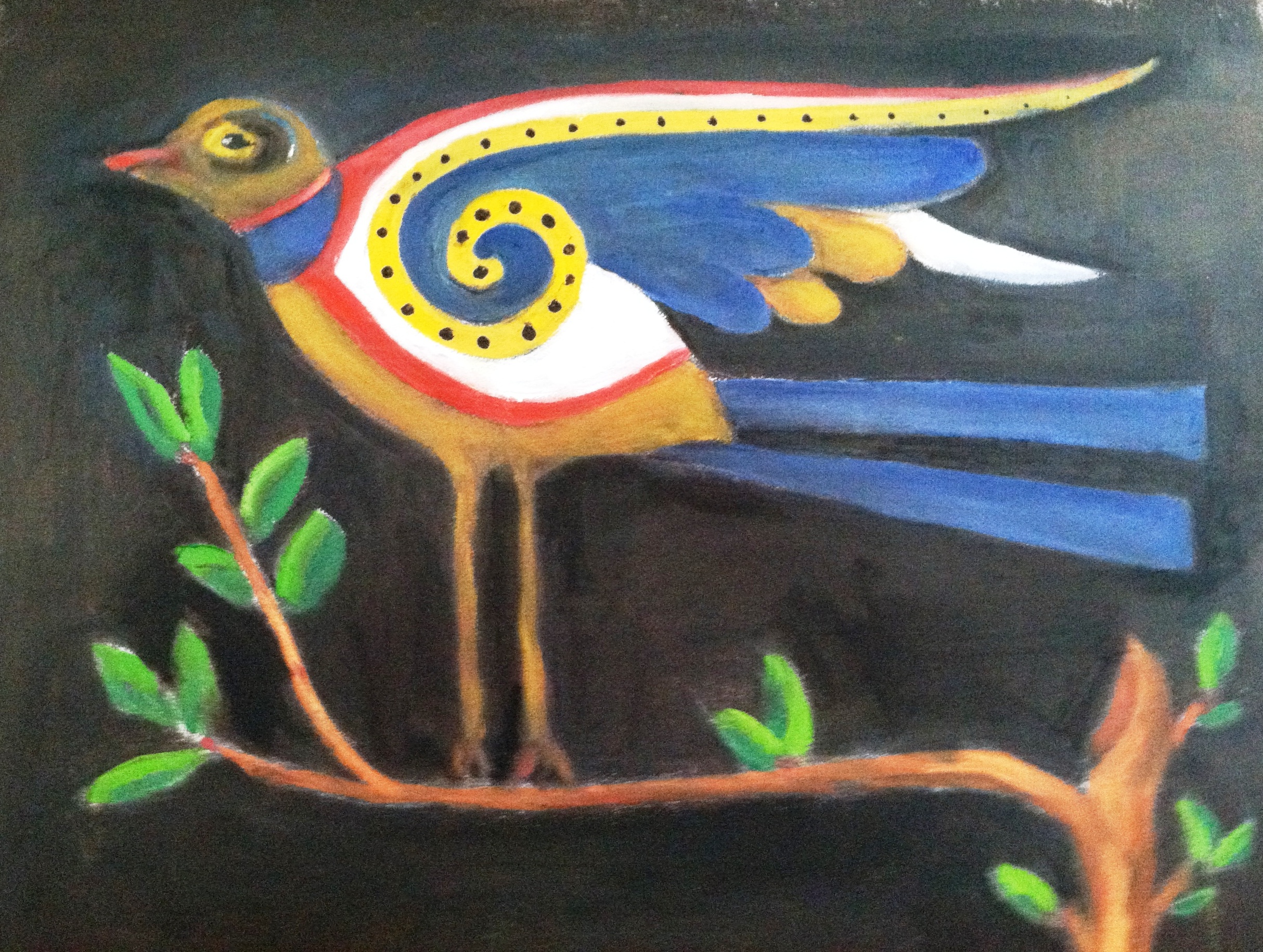Polka Dotted Bird